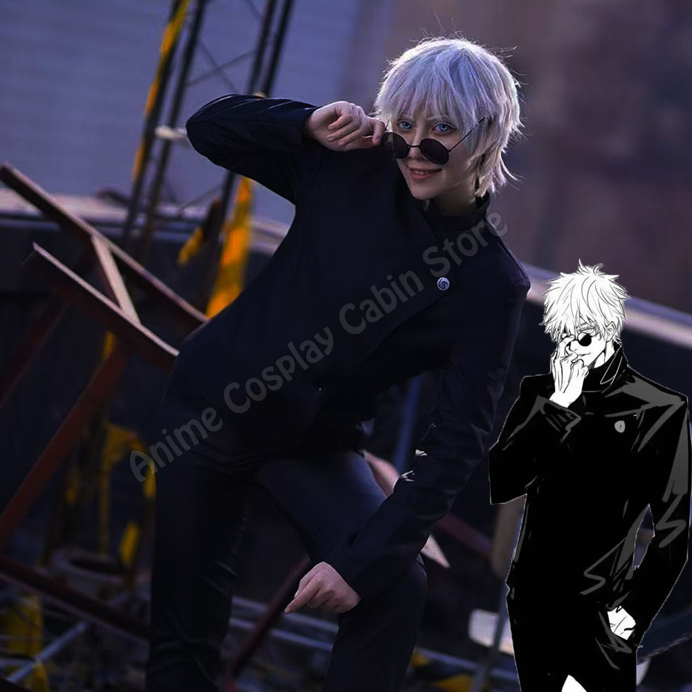 Jujutsu Kaisen Uniform - Костюм для косплея Сатору Годжо из