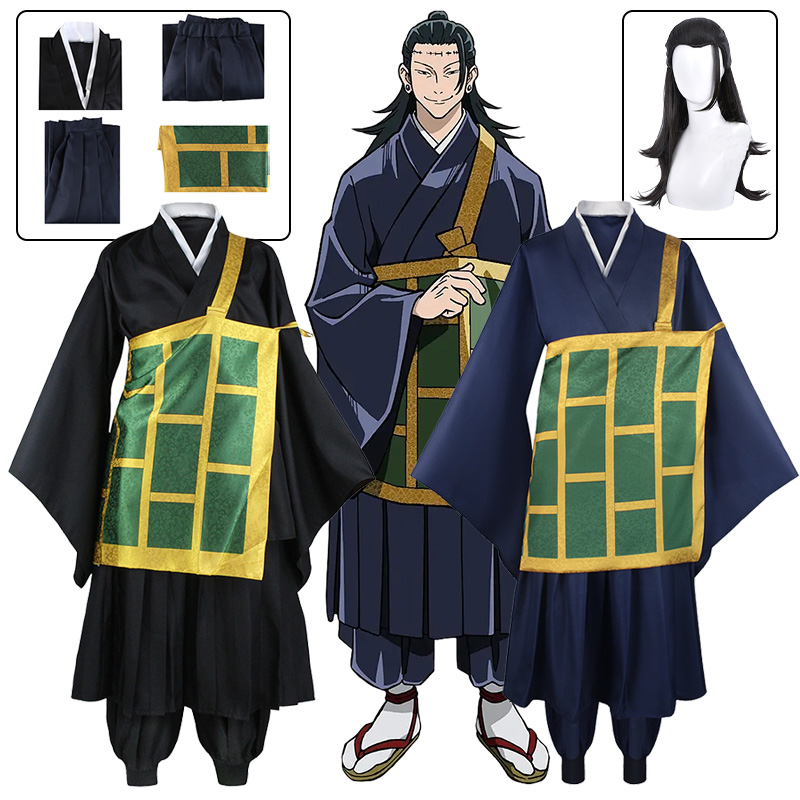 Jujutsu Kaisen Uniform - Geto Suguru Косплей Костюм Аниме Дзюдзюцу