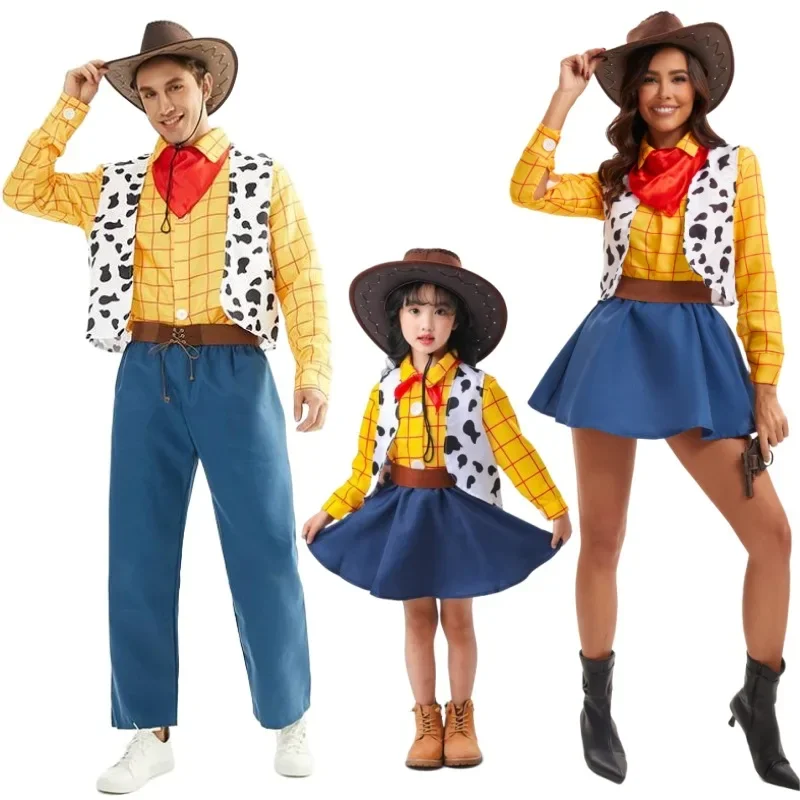 Anime Cosplay Outfit Ideas - Хэллоуин Пара Семья Косплей Идея Костюм