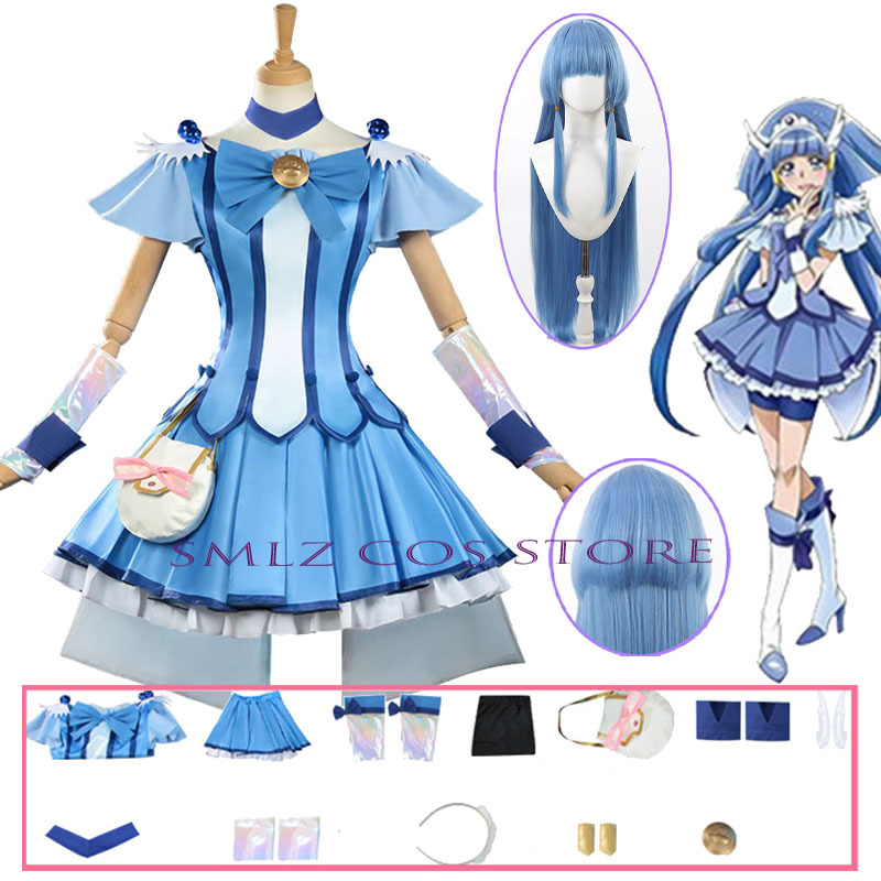 Anime Cosplay Female - Костюм для косплея Cure Beauty: платье,