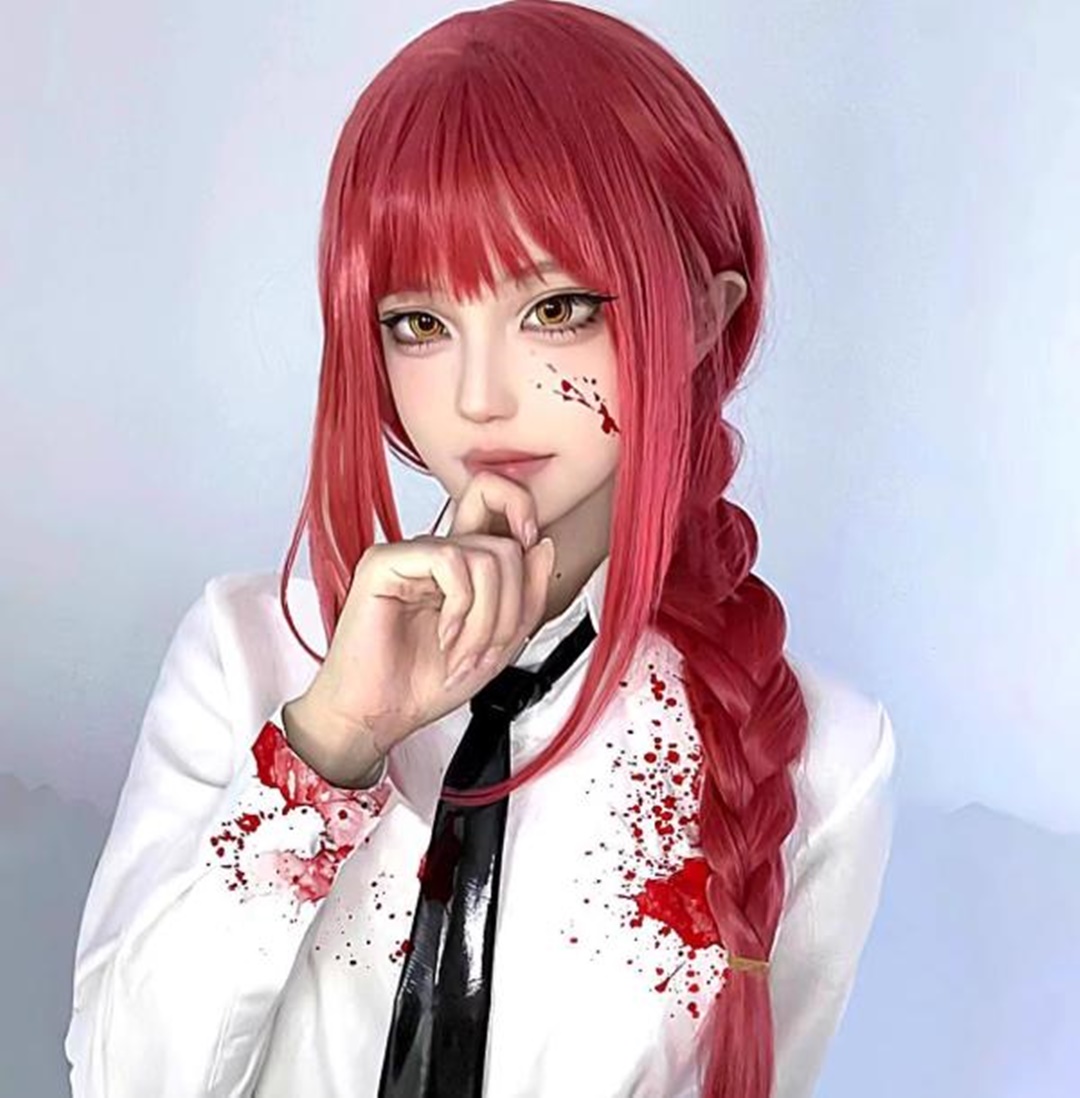 Anime Cosplay Makima - Парик Makima для косплея, женский парик