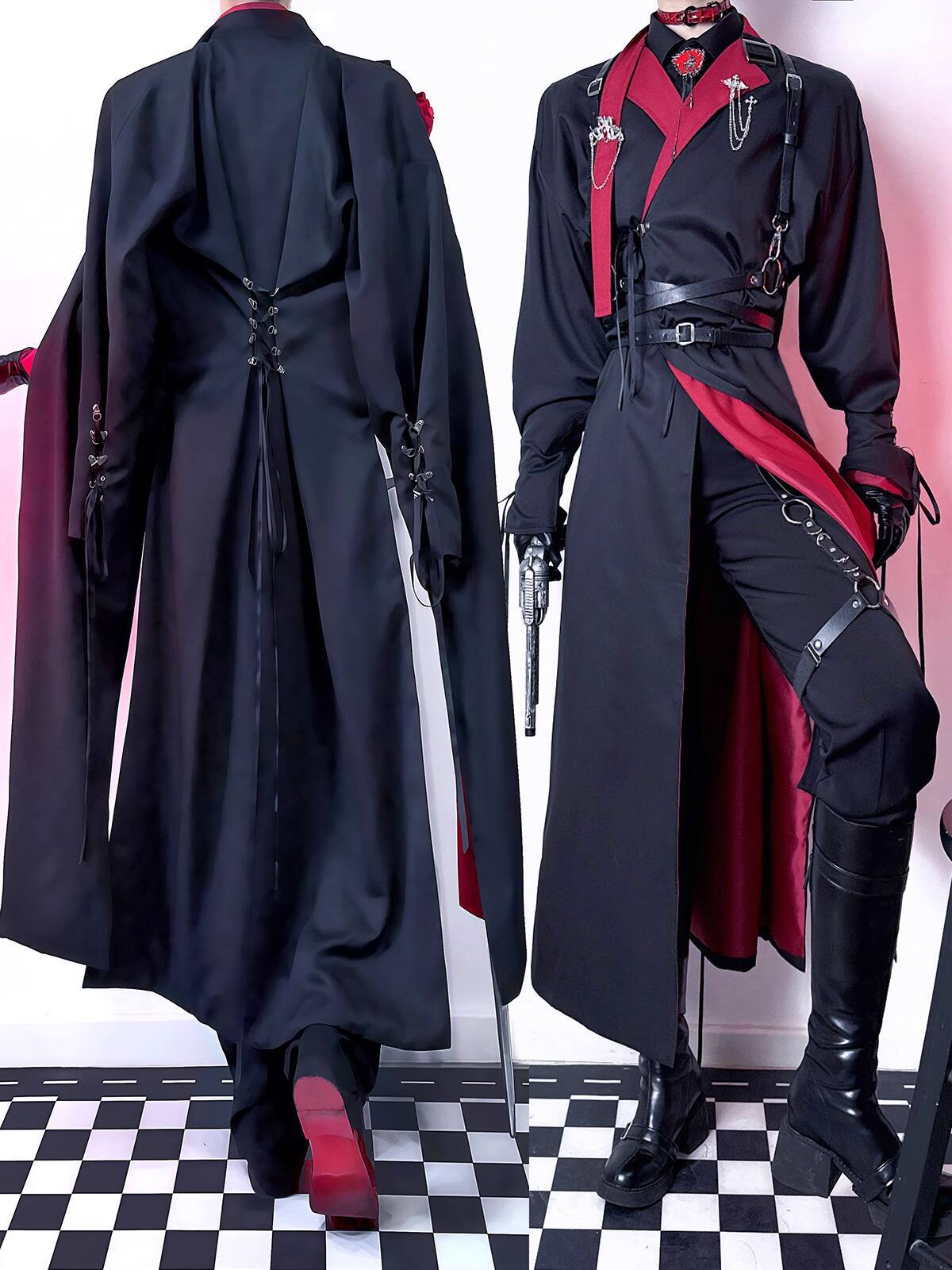 Anime Cosplay Red - Новинка 2026 года, карнавальный плащ Fiesta,