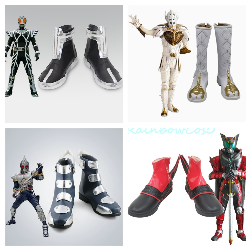 Обувь для косплея Kiva Faiz De – обзор и цена Anime Cosplay Kamen Rider