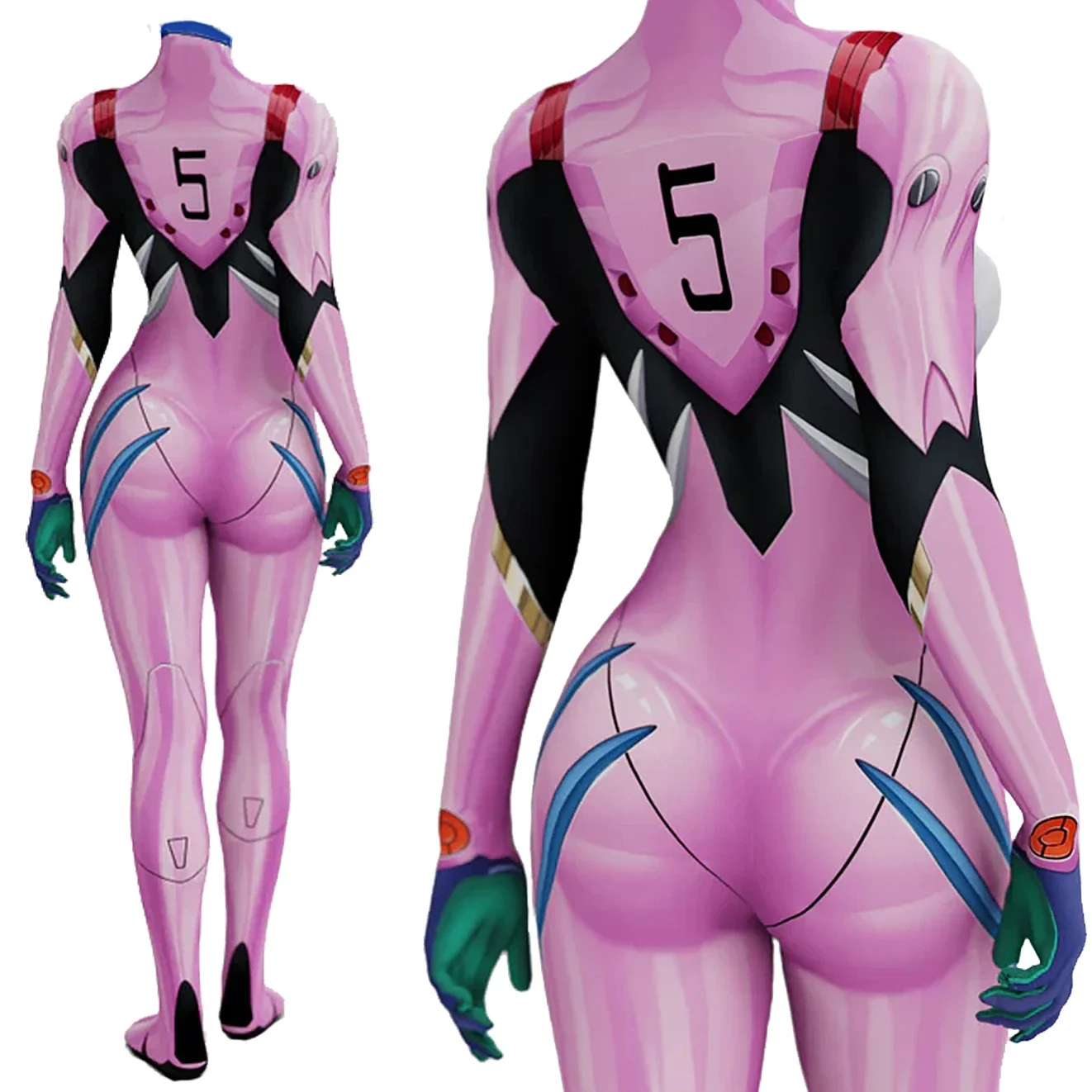 Аниме EVA 05 Макинми Косплей К – обзор и цена Anime Cosplay For Girls