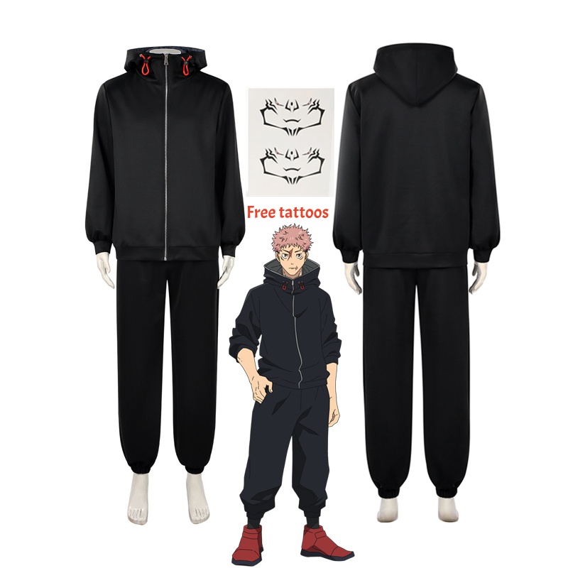 Костюм для косплея Юдзи Итадор – обзор и цена Jujutsu Kaisen Uniform