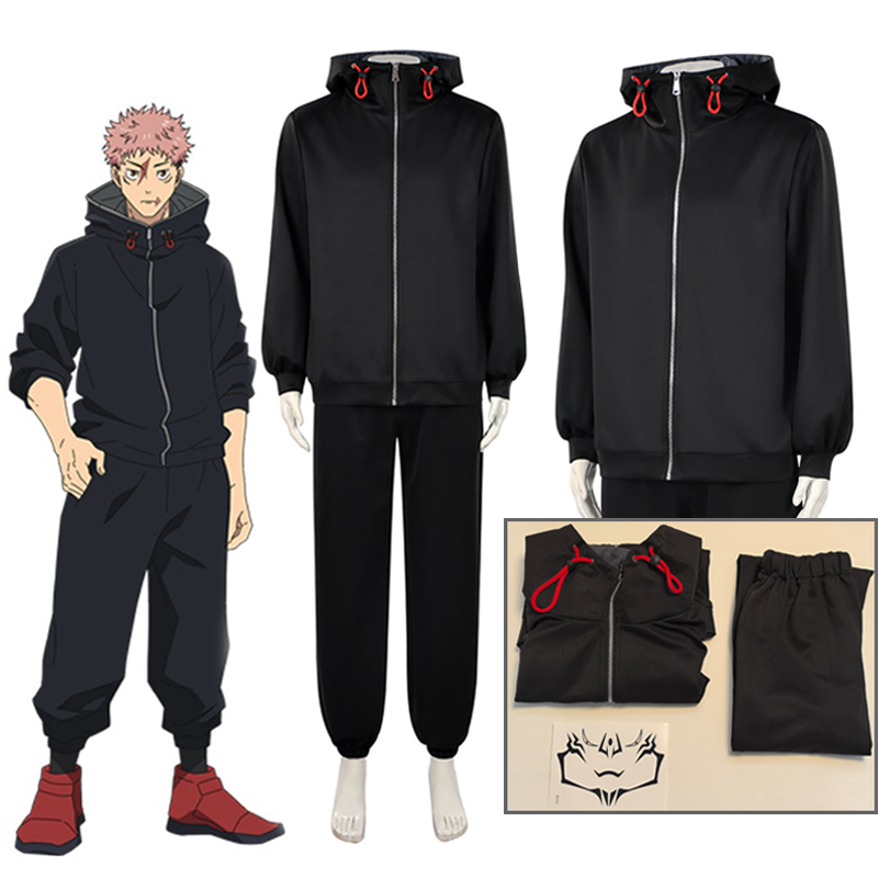 Костюм для косплея Юдзи Итадор – обзор и цена Jujutsu Kaisen Uniform