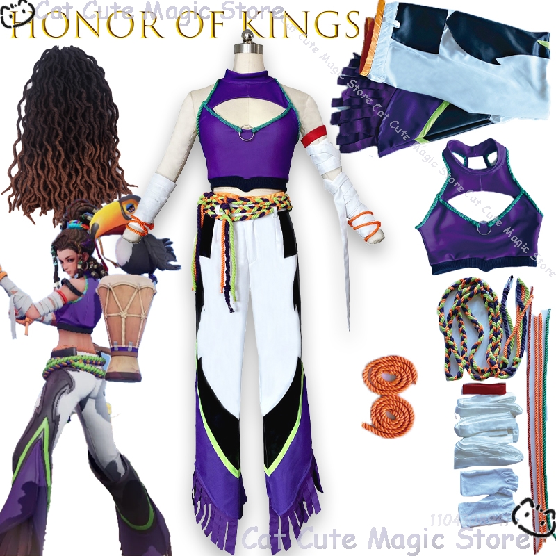 Honor Of Kings Girlypop Mayene – обзор и цена Anime Cosplay Kostüm