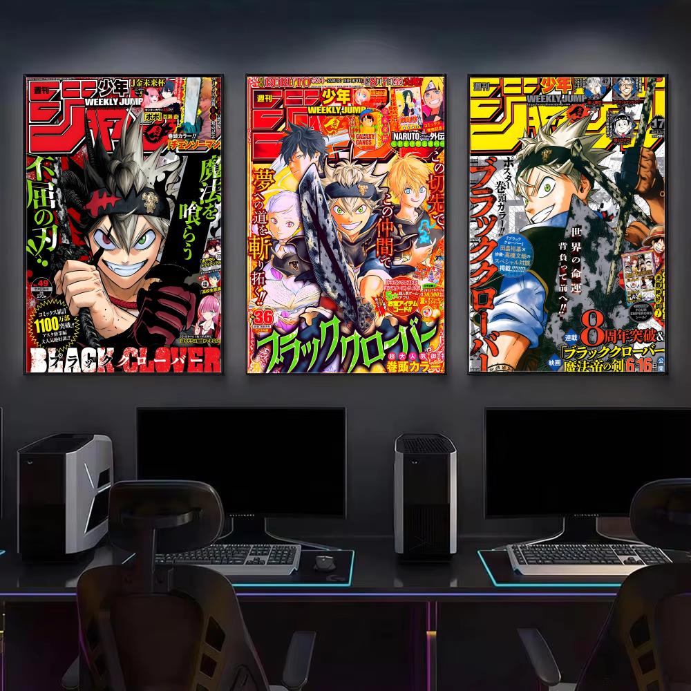 Настенный художественный принт – обзор и цена Black Clover Grimoire