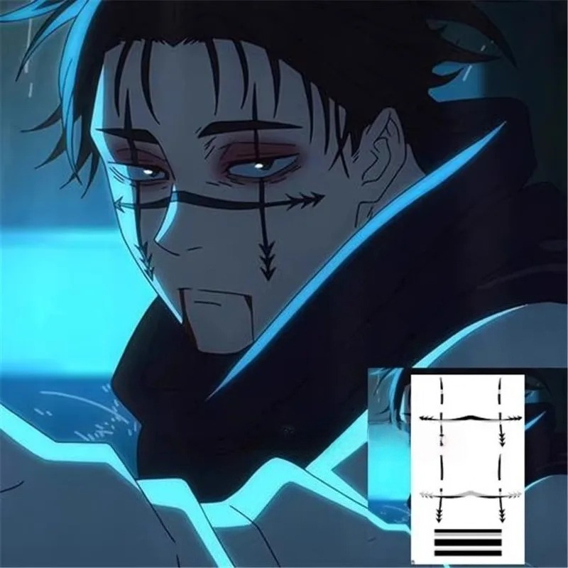 Наклейки-тату Choso: Аниме Juj – обзор и цена Jujutsu Kaisen Uniform