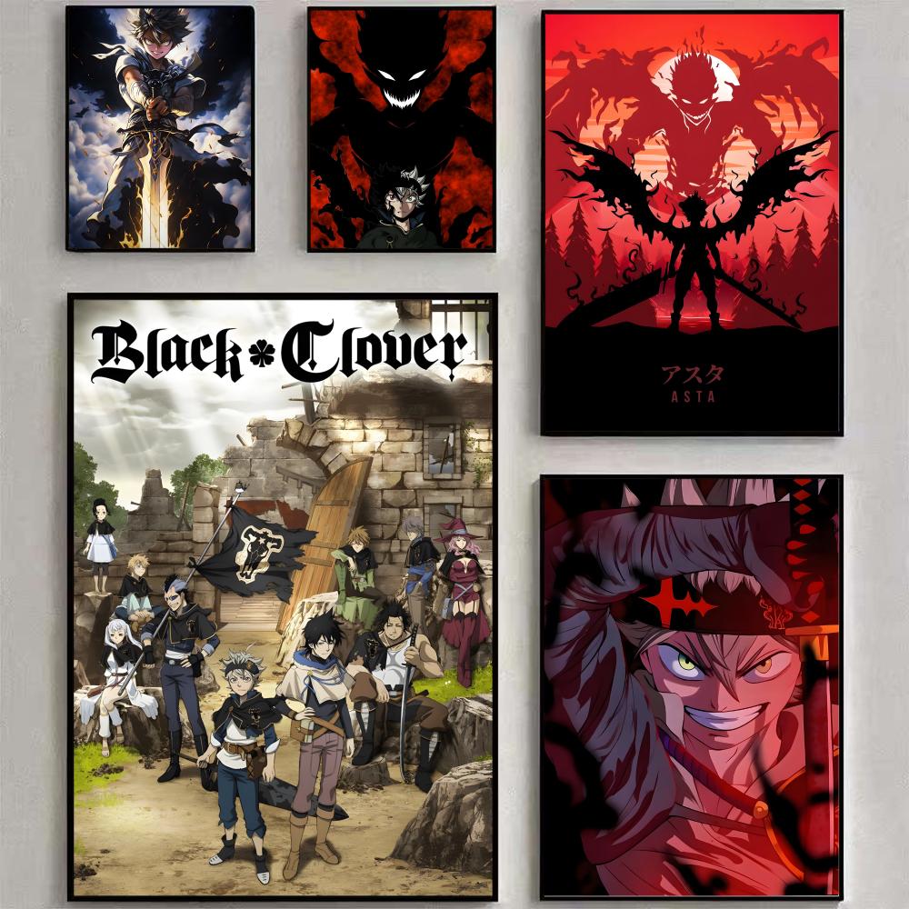 Аниме B-Black Clover плакат пл – обзор и цена Black Clover Grimoire